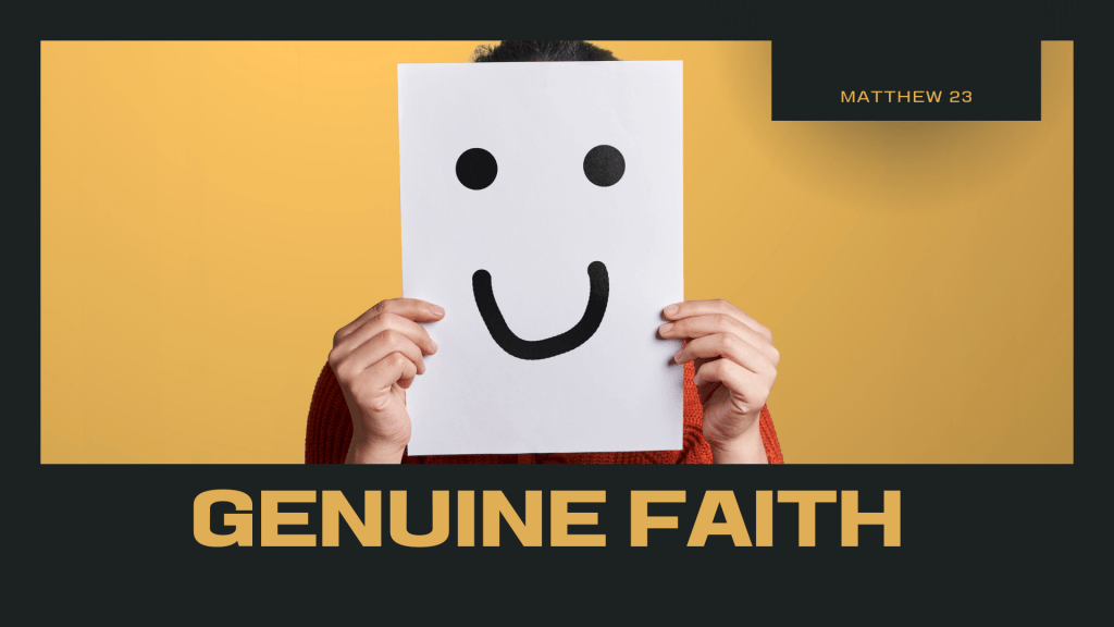 Reflections on Matthew 23 – A Lesson on&nbsp;Hipocrisy