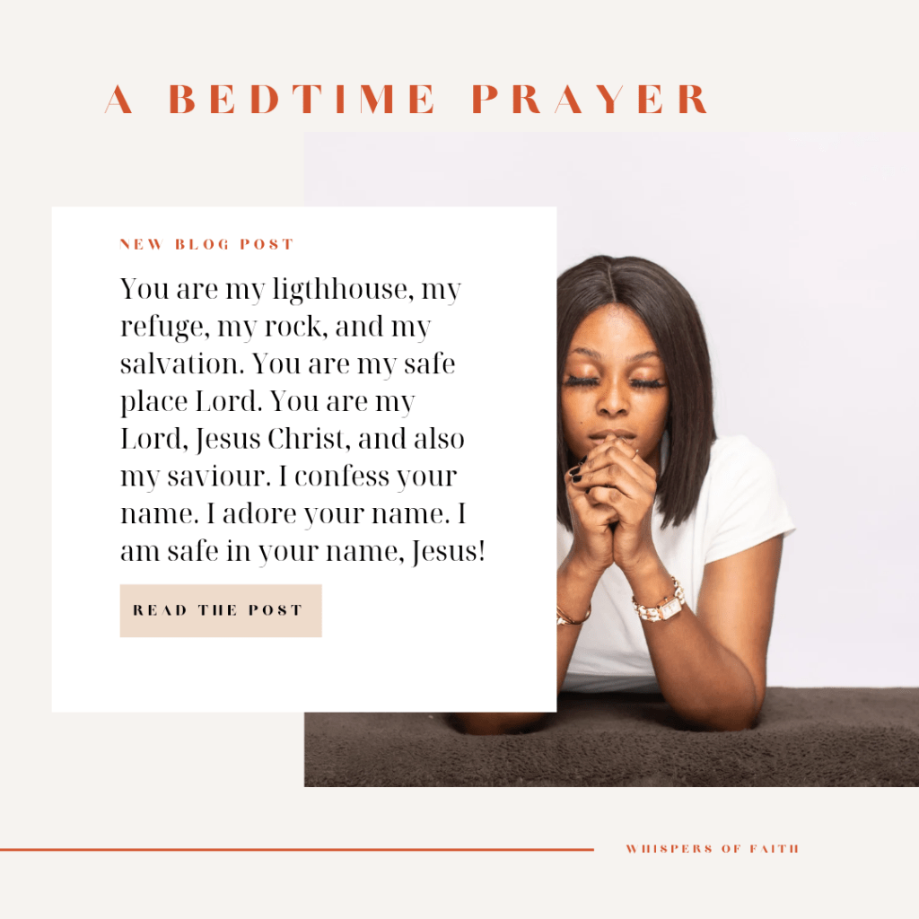 A Bedtime Prayer