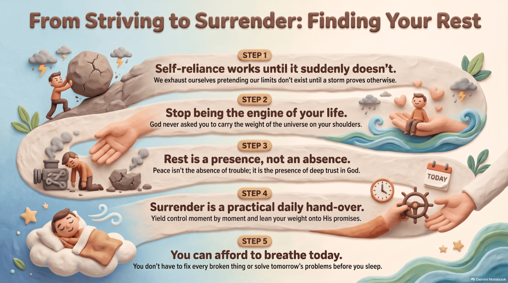Finding Real Peace When You Stop Self-Reliance